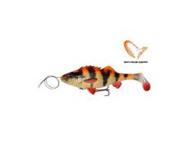 Приманка мягкая SAVAGE GEAR 4D Line Thru Perch Shad 20cm 100g SS Albino, фото 