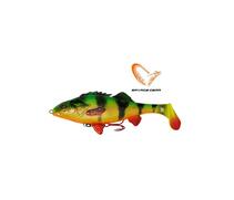 Приманка мягкая SAVAGE GEAR 4D Perch Shad 17.5cm 67g SS Firetiger, фото 