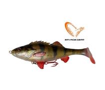 Приманка мягкая SAVAGE GEAR 4D Perch Shad 12.5cm 23g SS Perch, фото 
