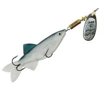 Блесна вращающаяся DAM FZ SPINNER MINNOW Silver/Blue 5g , фото 