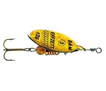 Блесна вращающаяся DAM FZ Predator Spinner #0 3g S Reflex Yellow, фото 