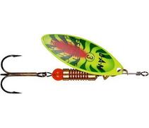 Блесна вращающаяся DAM FZ Predator Spinner #0 3g S Fireshark, фото 