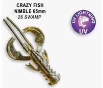 Мягкая приманка CRAZY FISH Nimble 2.5" 44-65-26-6, фото 