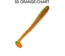 Мягкая приманка CRAZY FISH Vibro Worm 4.5'' 77-115-5d-6, фото 