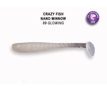 Мягкая приманка CRAZY FISH Nano Minnow 1.6" 6-40-89-6, фото 