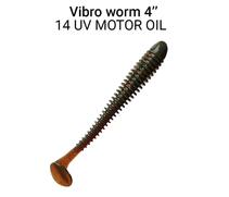 Мягкая приманка CRAZY FISH Vibro Worm 4'' 75-100-14-6, фото 