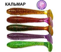 Мягкая приманка CRAZY FISH Vibro fat 2.7" 1-71-M41-6, фото 