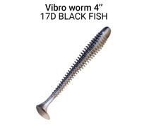 Мягкая приманка CRAZY FISH Vibro Worm 4'' 75-100-17d-6, фото 