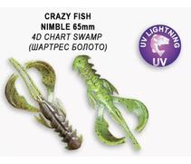 Мягкая приманка CRAZY FISH Nimble 2.5" 44-65-4d-6, фото 