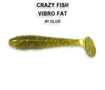 Мягкая приманка CRAZY FISH Vibro fat 2.7" 1-71-1-6, фото 