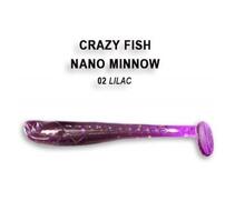 Мягкая приманка CRAZY FISH Nano Minnow 1.6" 6-40-2-6, фото 