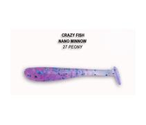 Мягкая приманка CRAZY FISH Nano Minnow 2.2" 22-55-27-6, фото 
