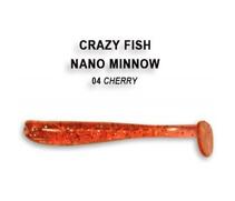 Мягкая приманка CRAZY FISH Nano Minnow 1.6" 6-40-4-6, фото 