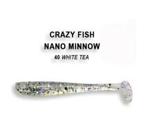Мягкая приманка CRAZY FISH Nano Minnow 1.6" 6-40-40-6, фото 