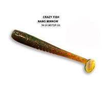 Мягкая приманка CRAZY FISH Nano Minnow 2.2" 22-55-14-6, фото 