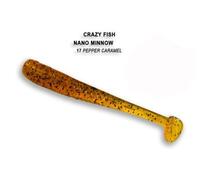 Мягкая приманка CRAZY FISH Nano Minnow 2.2" 22-55-17-6, фото 