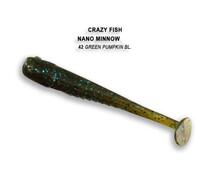 Мягкая приманка CRAZY FISH Nano Minnow 2.2" 22-55-42-6, фото 