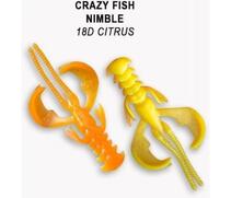 Мягкая приманка CRAZY FISH Nimble 2.5" 44-65-18d-6, фото 