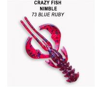 Мягкая приманка CRAZY FISH Nimble 1.6" 49-40-73-6, фото 