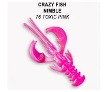 Мягкая приманка CRAZY FISH Nimble 1.6" 49-40-76-6, фото 