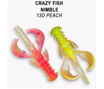 Мягкая приманка CRAZY FISH Nimble 2.5" 44-65-13d-6, фото 