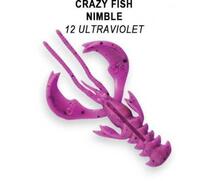 Мягкая приманка CRAZY FISH Nimble 3.2" 72-80-12, фото 
