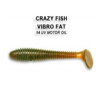 Мягкая приманка CRAZY FISH Vibro fat 5" 39-120-14-6, фото 