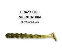 Мягкая приманка CRAZY FISH Vibro worm 2" 3-50-16-6, фото 