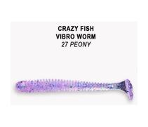 Мягкая приманка CRAZY FISH Vibro worm 2" 3-50-27-6, фото 