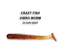 Мягкая приманка CRAZY FISH Vibro worm 2" 3-50-32-6, фото 