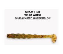 Мягкая приманка CRAZY FISH Vibro worm 2" 3-50-68-6, фото 