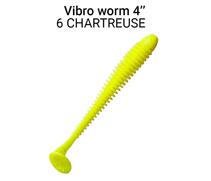Мягкая приманка CRAZY FISH Vibro Worm 4'' 75-100-6-6, фото 