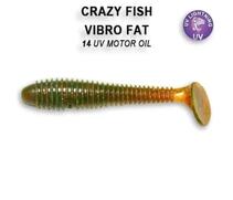 Мягкая приманка CRAZY FISH Vibro fat 2.7" 1-71-14-6, фото 