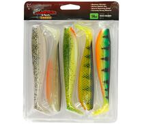 Виброхвост FOX RAGE Zander Pro Shad 14см Mixed Colour 5шт блистер, фото 