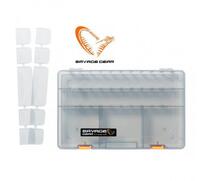 Коробка для приманок SAVAGE GEAR Lurebox 6D Smoke 36X22,5X5cm, фото 