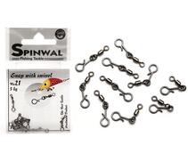 Застежка Spinwal Snap with swivel size 21 10pcs, фото 