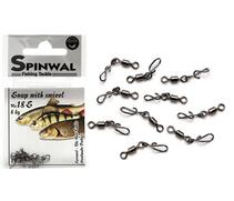Застежка Spinwal Snap with swivel size 18S 10pcs su, фото 