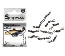 Застежка Spinwal Snap with swivel size 20A 10pcs su, фото 