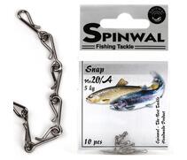 Застежка Spinwal Snap size 20A 5kg 10pcs, фото 