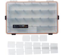 Коробка для приманок SAVAGE GEAR WP Lurebox 5B Smoke 35,5X23X5cm, фото 