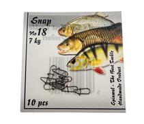Застежка Spinwal Snap size 18 7kg 10pcs, фото 