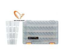 Коробка для приманок SAVAGE GEAR Lurebox 6B Deep Smoke 36X22,5X8cm, фото 