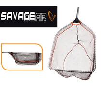 Подсачник SAVAGE GEAR Pro Folding Rubber Mesh Landign Net L 65x50cm, фото 