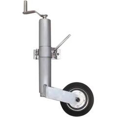 Подкатное колесо D57/200 в сборе с хомутом, Применяются с прицепом: Tavials, фото 