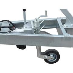 Узел крепления подкатного колеса на замковое устройство до 3500 кг, фото 