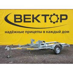 Прицеп лодочный одноосный ЛАВ 81012 МОТО Вектор, фото 