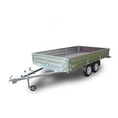 Прицеп лодочный одноосный ЛАВ 81013C (высокий борт) Вектор, фото 