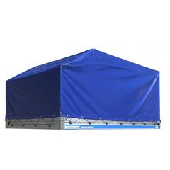 Тент с каркасом Н1200 на прицеп Кремень 3 х 1,6, фото 