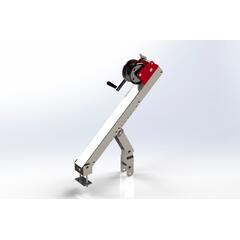 Лебедка в сборе с узлом крепления на дышло, фото 