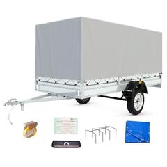 Прицеп для автомобиля Титан 3515 борт 30 тент 1200, фото 